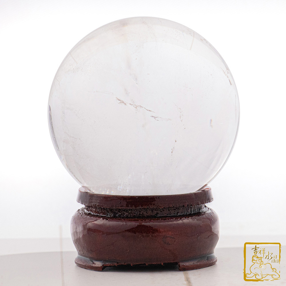 白水晶球 5.5cm 淨化磁場
