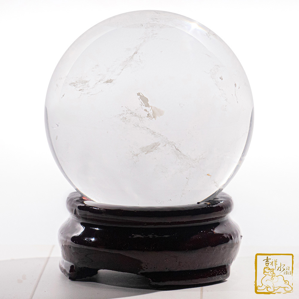 白水晶球 6.2cm 淨化磁場