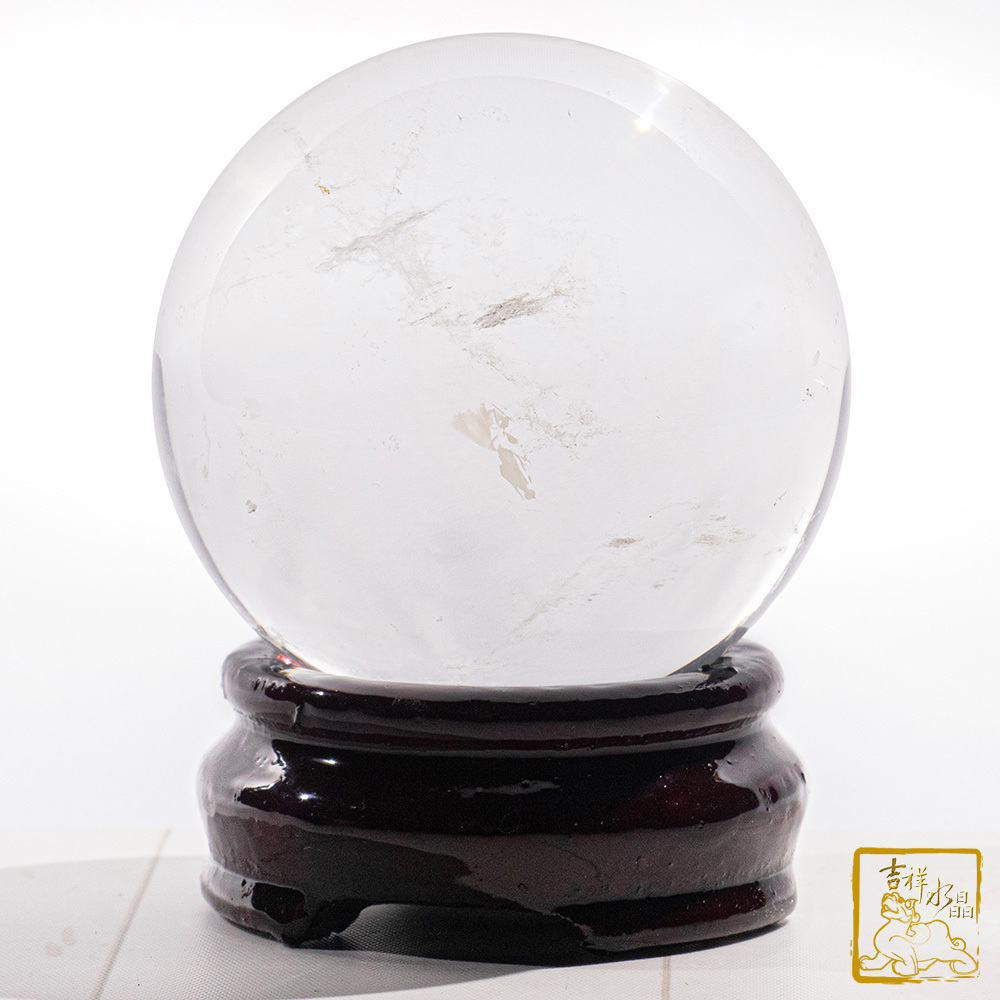 白水晶球 6.2cm 淨化磁場