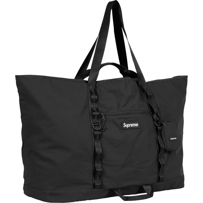 Supreme SS26 X-Large Tote Bag + Utility Pouch - Black