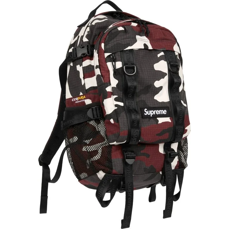 Supreme SS26 Backpack - Red Camo