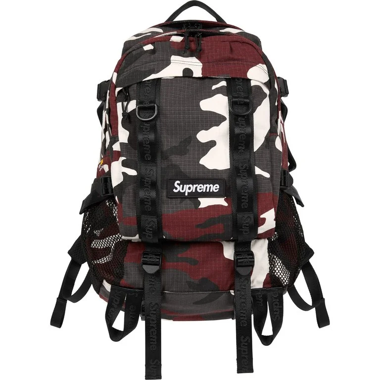 Supreme SS26 Backpack - Red Camo