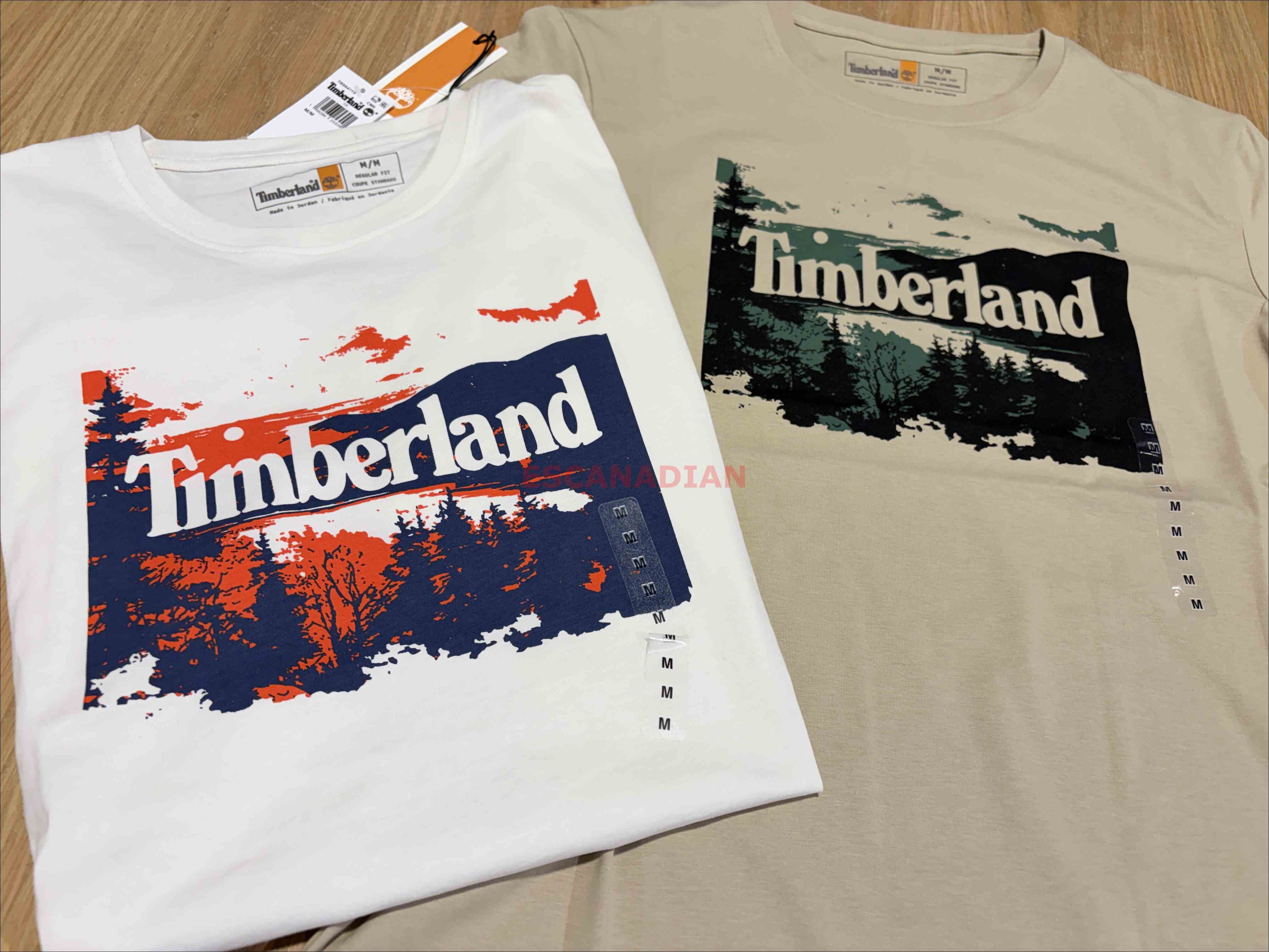 Timberland 大人 風景圖案 短TEE (2色)