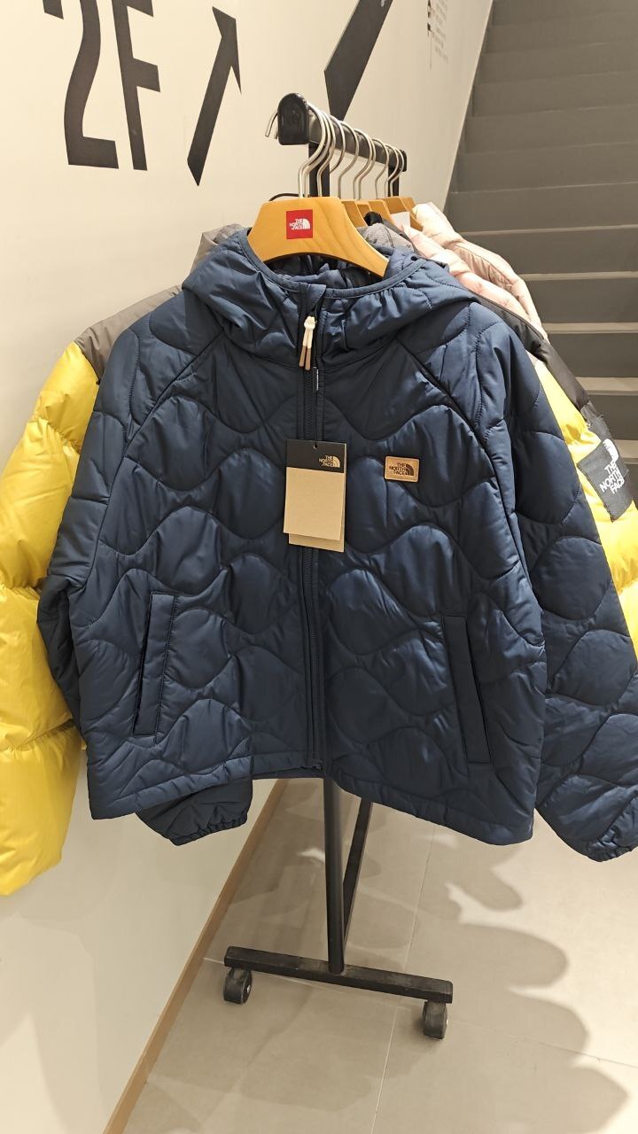 [K] THENORTHFACE NAVY W'S MILO HEAT SHORT JACKET, NJ3NR98A-NAV (KTNF181)