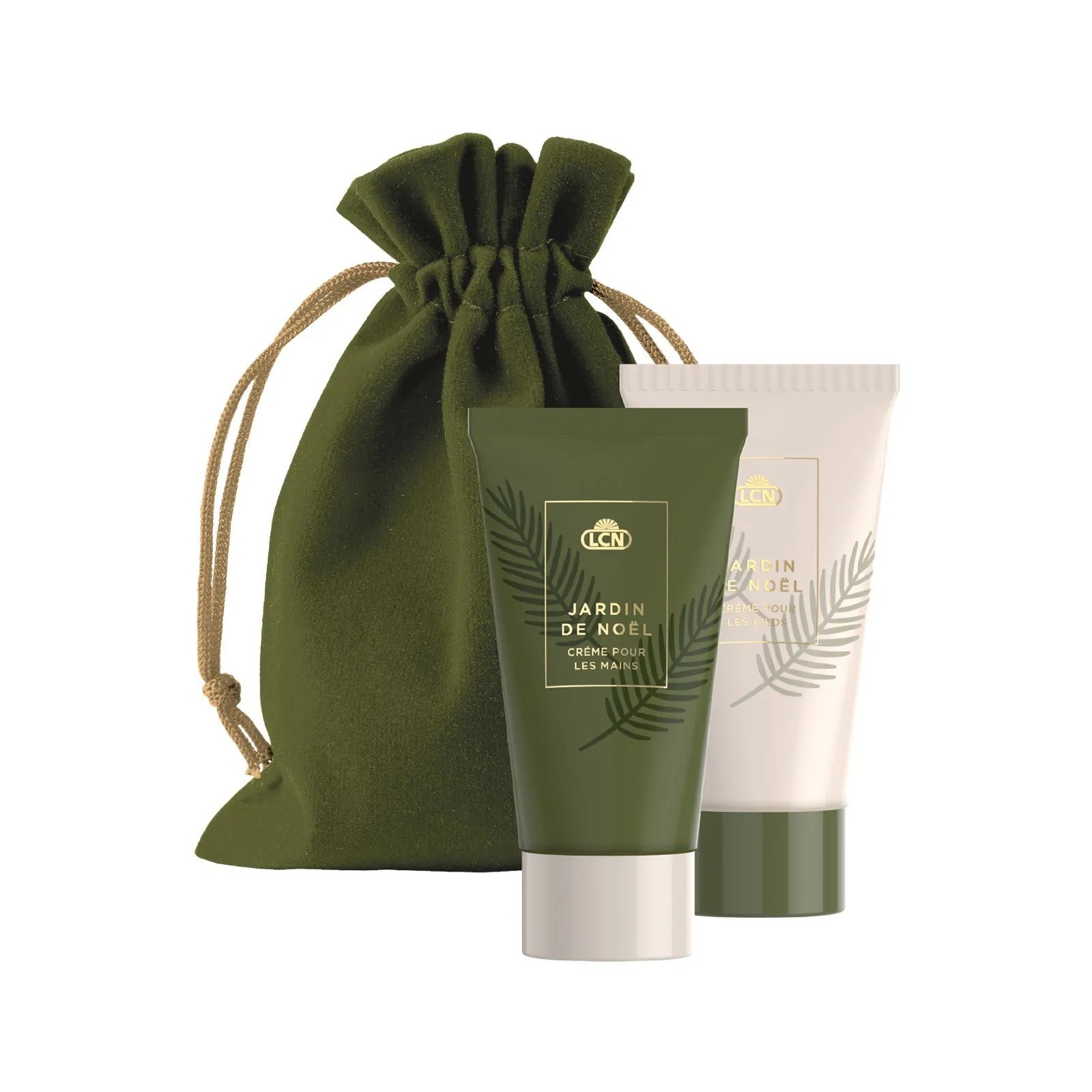 HKSG0305-001 2025 LCN冬季限定套裝set1 護手霜30ml+護足霜30ml+綠色絨袋 (A1)