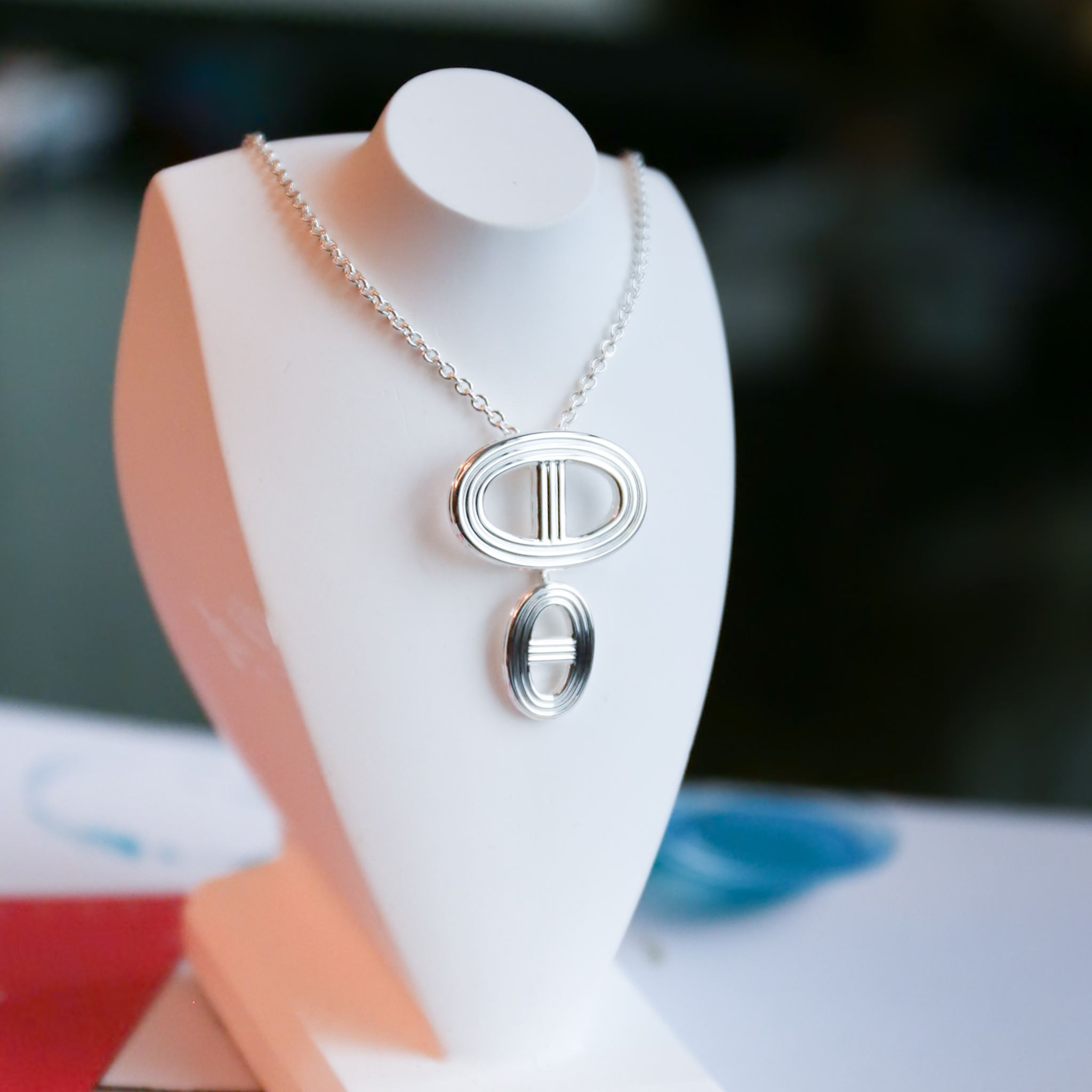 Hermes Chaine d'ancre 24 pendant