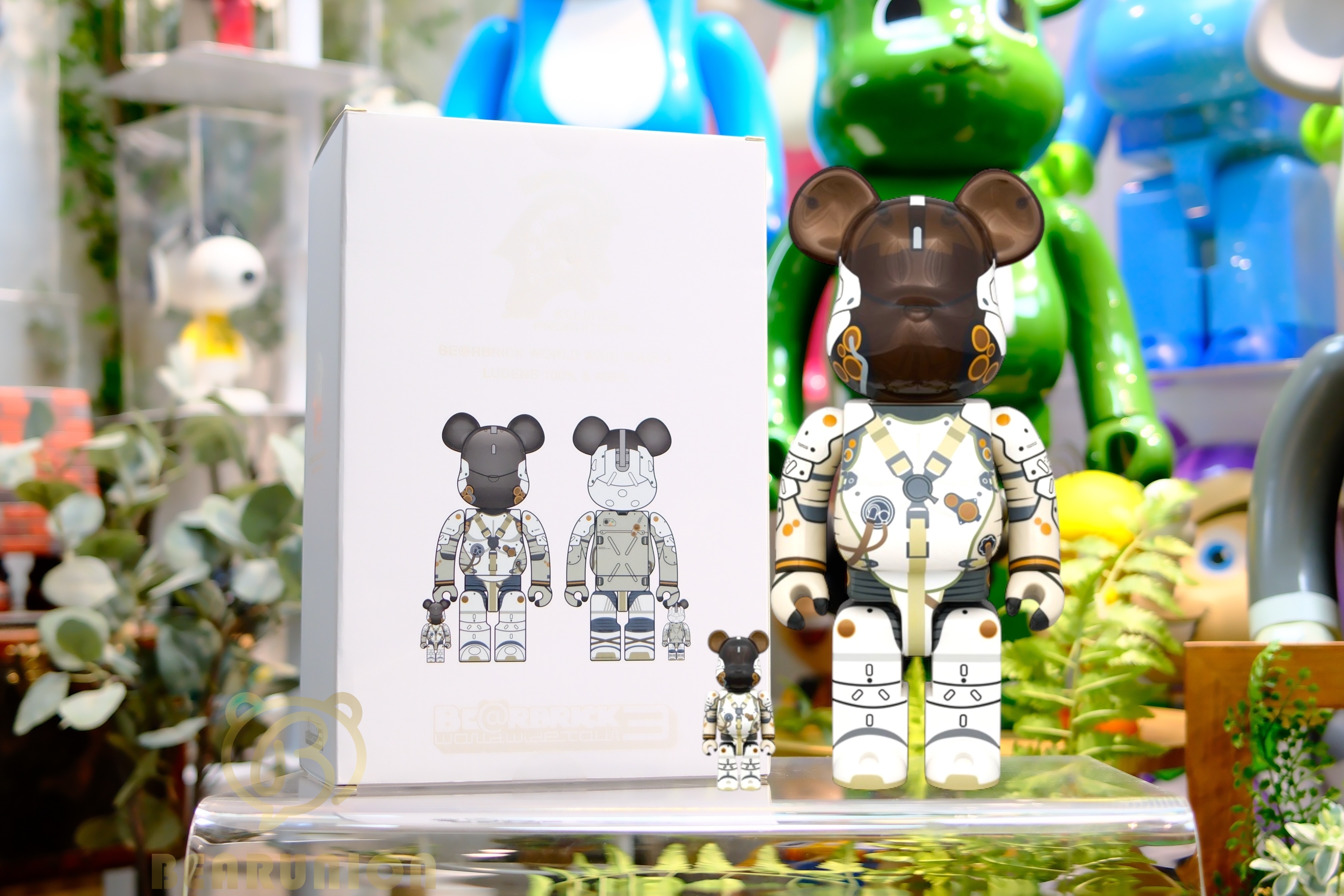 🎏預訂🎏Bearbrick 400% 100% LUDENS
