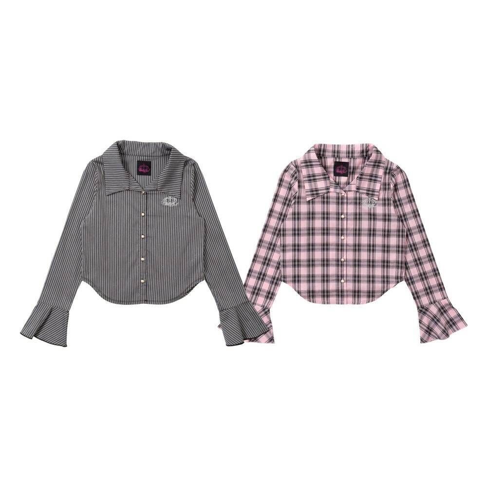 【9090girl】0307 發售9090girl 腰身設計襯衫