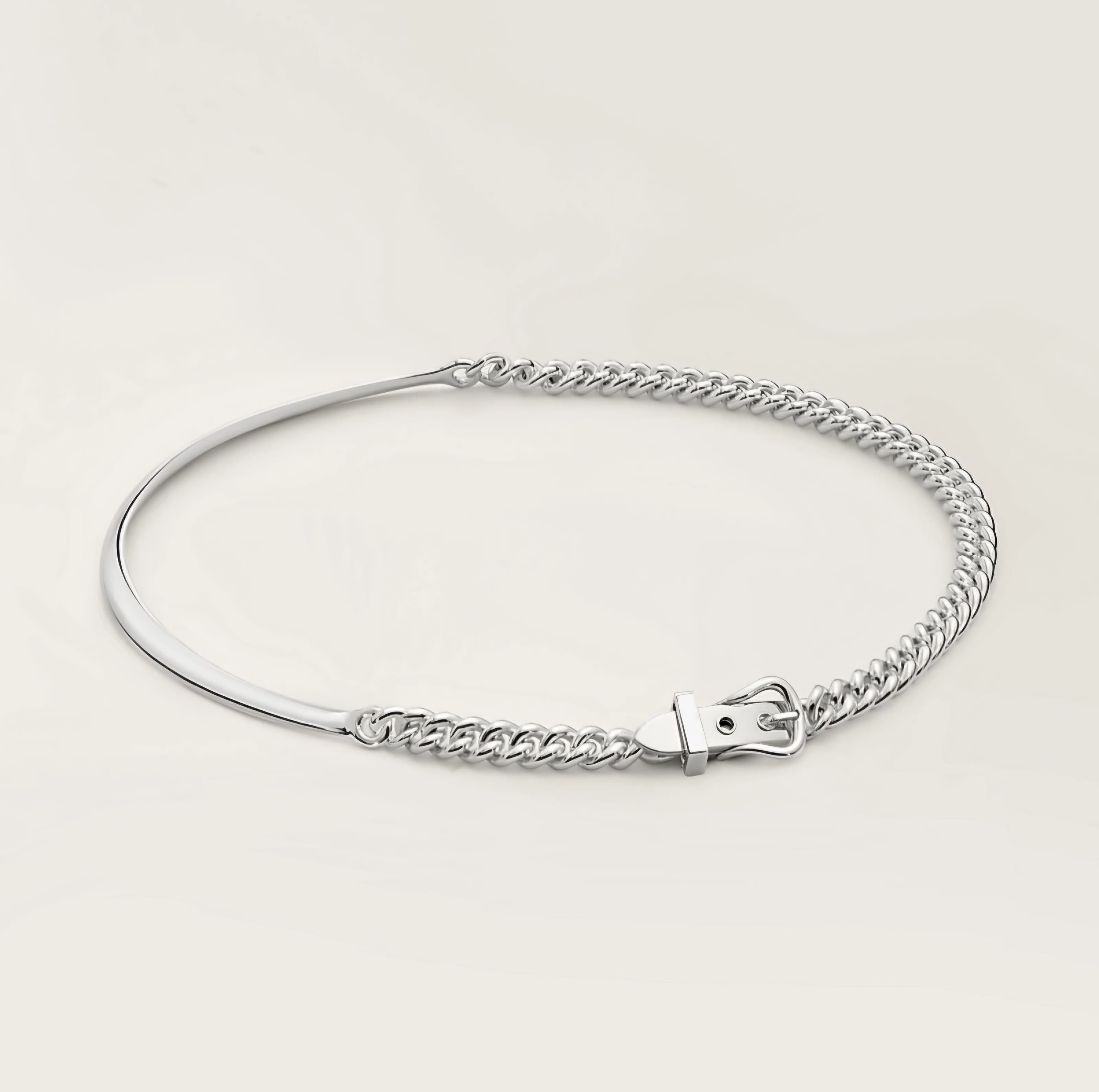 Hermes Boucle Sellier Inflexible necklace, small model