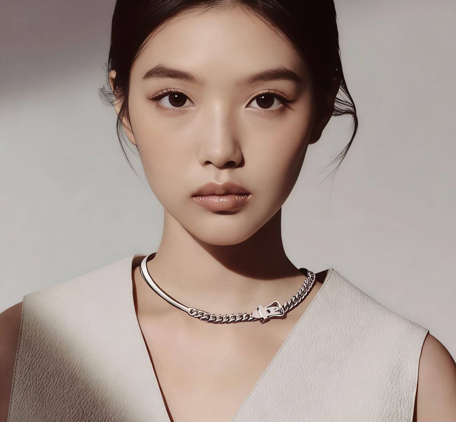 Hermes Boucle Sellier Inflexible necklace, small model