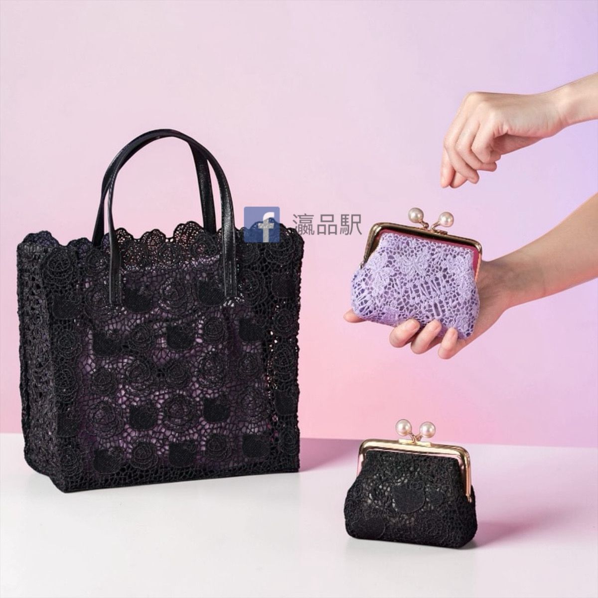 26066-KT Sanrio Hello Kitty x Anna Sui 聯名蕾絲系列 #TW-AS26