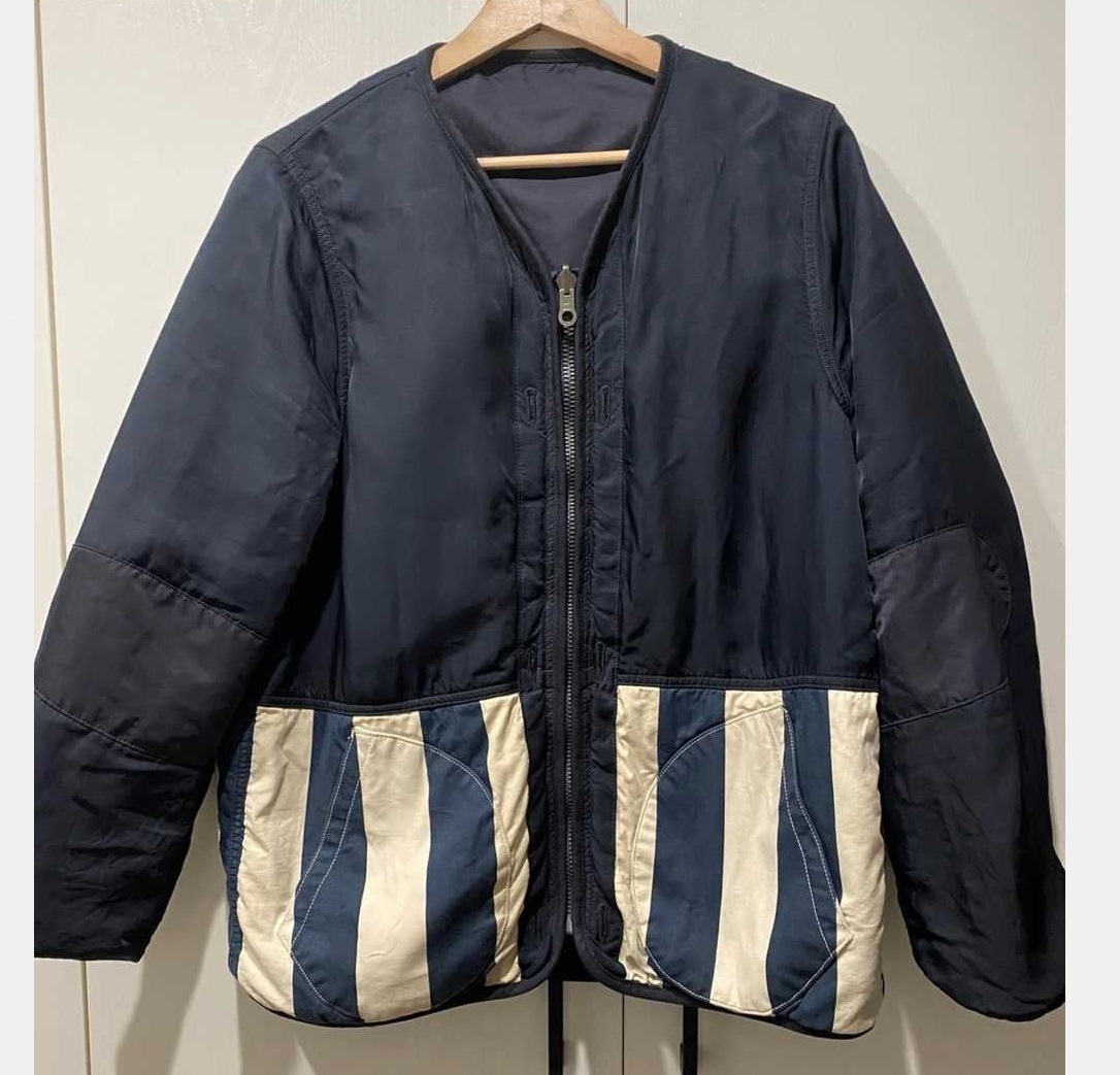 LAST SALE: VISVIM IRIS KINER JKT REVERSIBLE *MUD DYE - NAVY SIZE 2 PRE ORDER ITEM (預訂中)