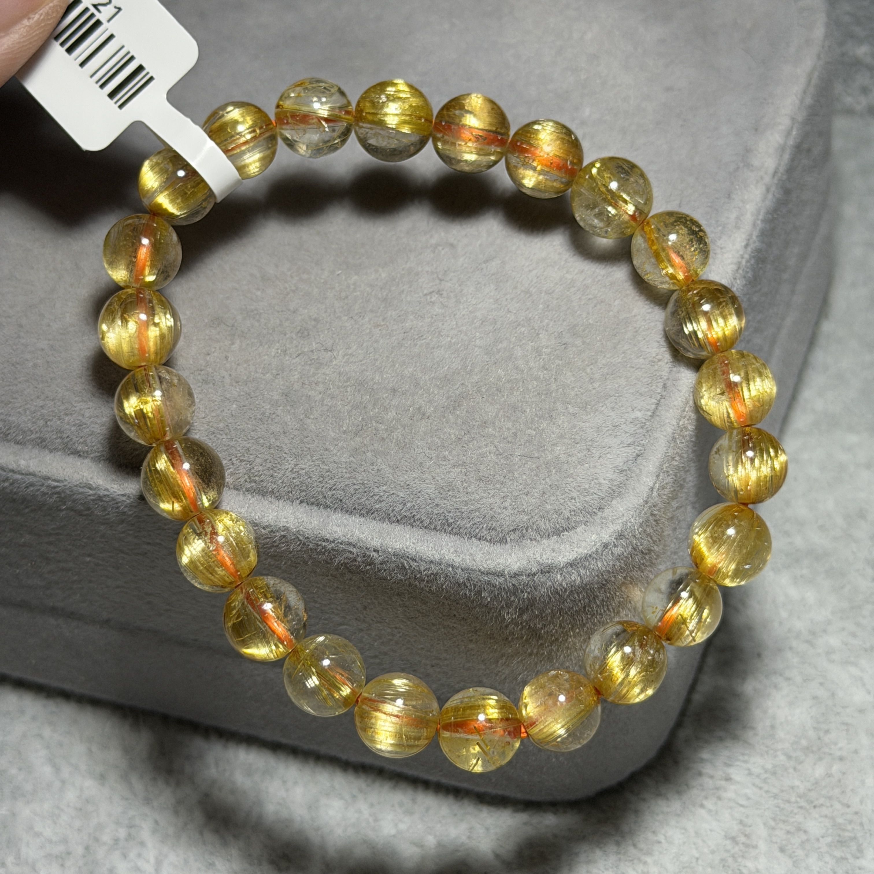 高級數金鈦晶 約7.9mm AK1721