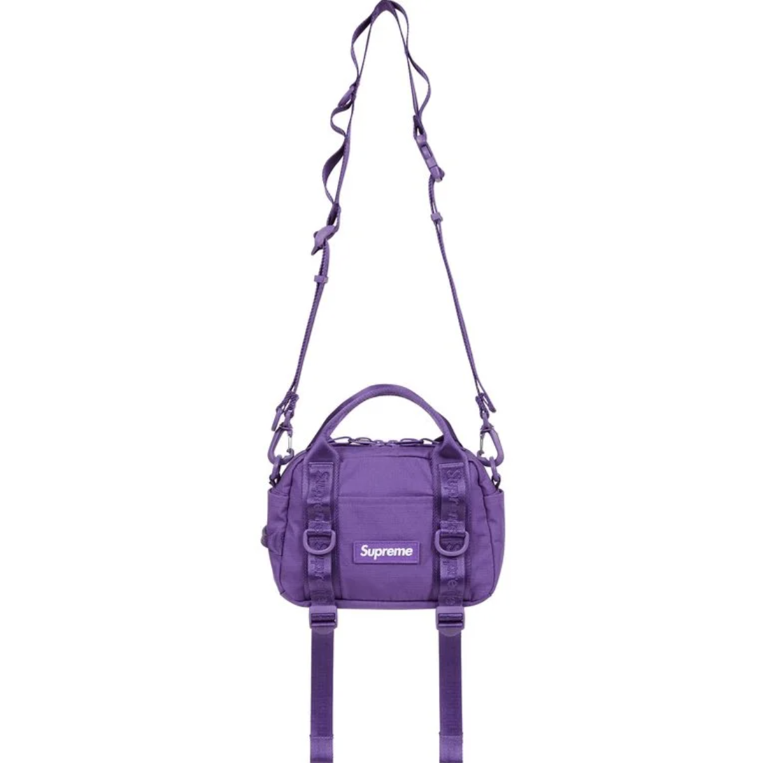 Supreme SS26 Mini Duffle Bag - Purple