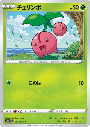 POKEMON JAPANESE S5R 005/070 C