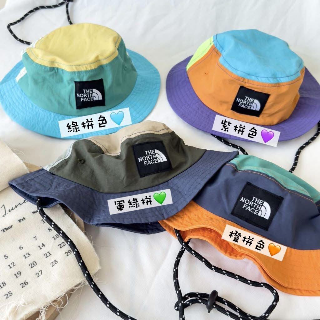 廠單 TNF拼色漁夫帽