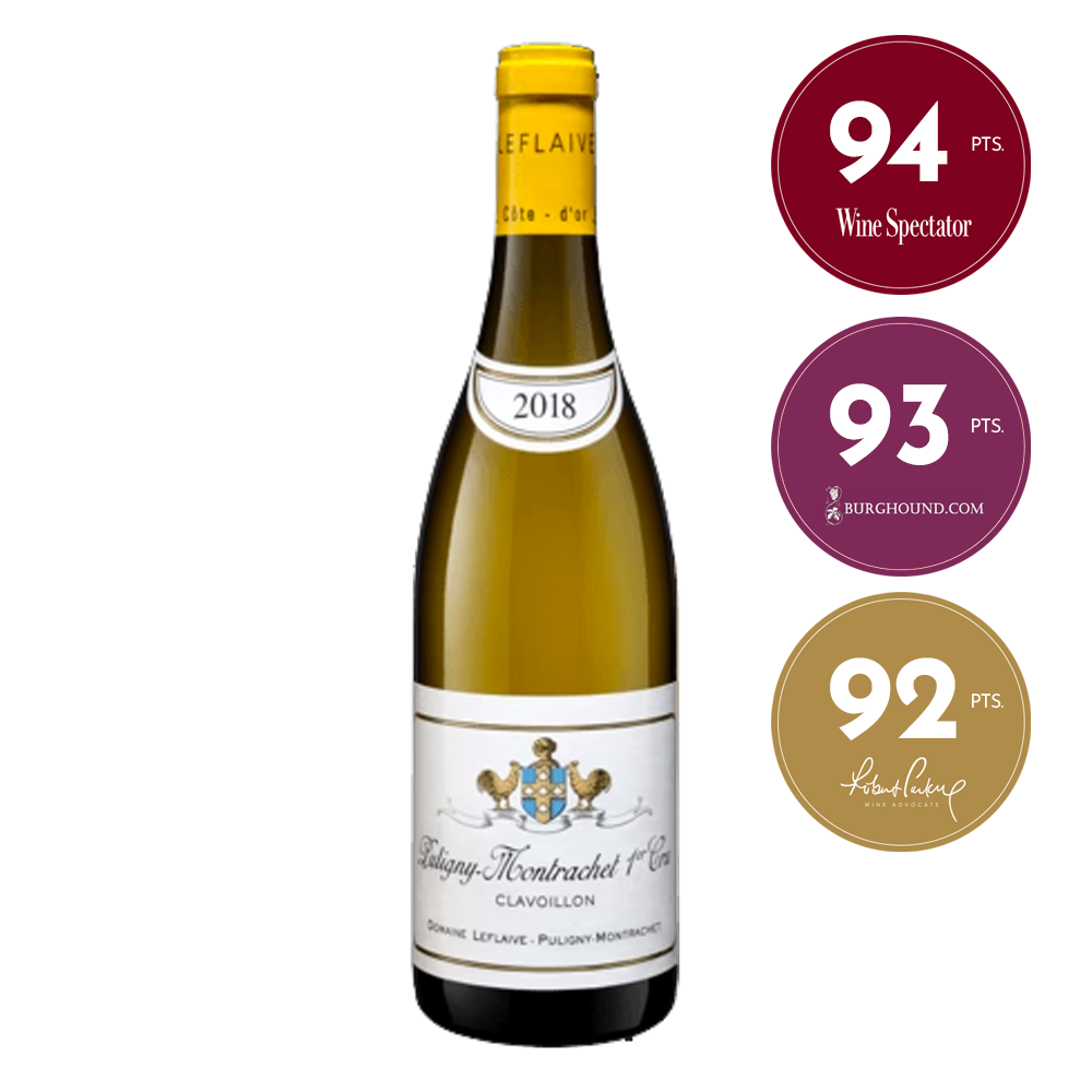 Domaine Leflaive Puligny-Montrachet 1er Les Clavoillon 2018