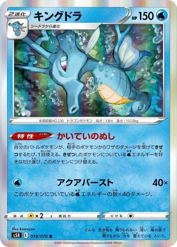 POKEMON JAPANESE S5R 019/070 R