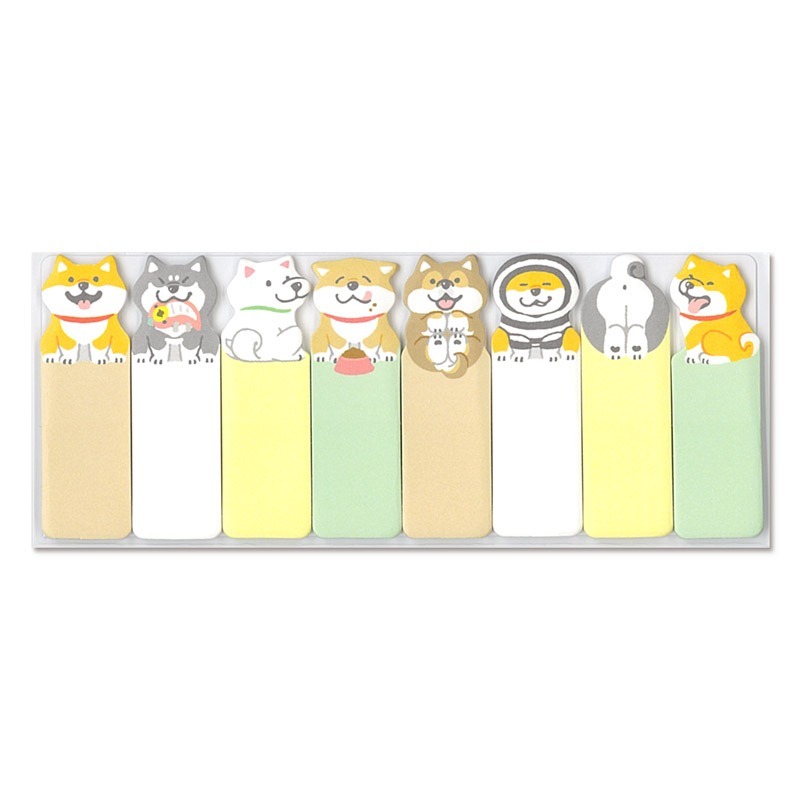 柴犬 120枚索引標籤便利貼 memo｜日本 Mind Wave