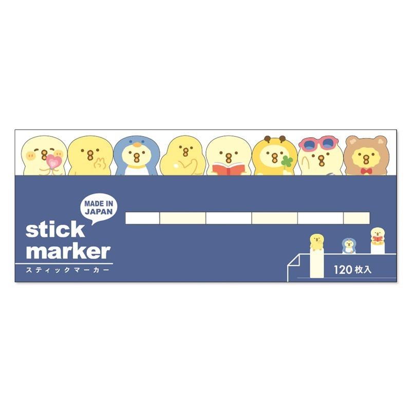 小豆雞 120枚索引標籤便利貼 memo｜日本 Mind Wave