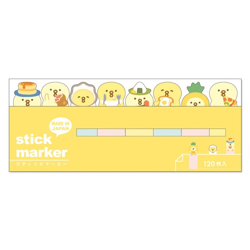 小豆雞 120枚索引標籤便利貼 memo｜日本 Mind Wave