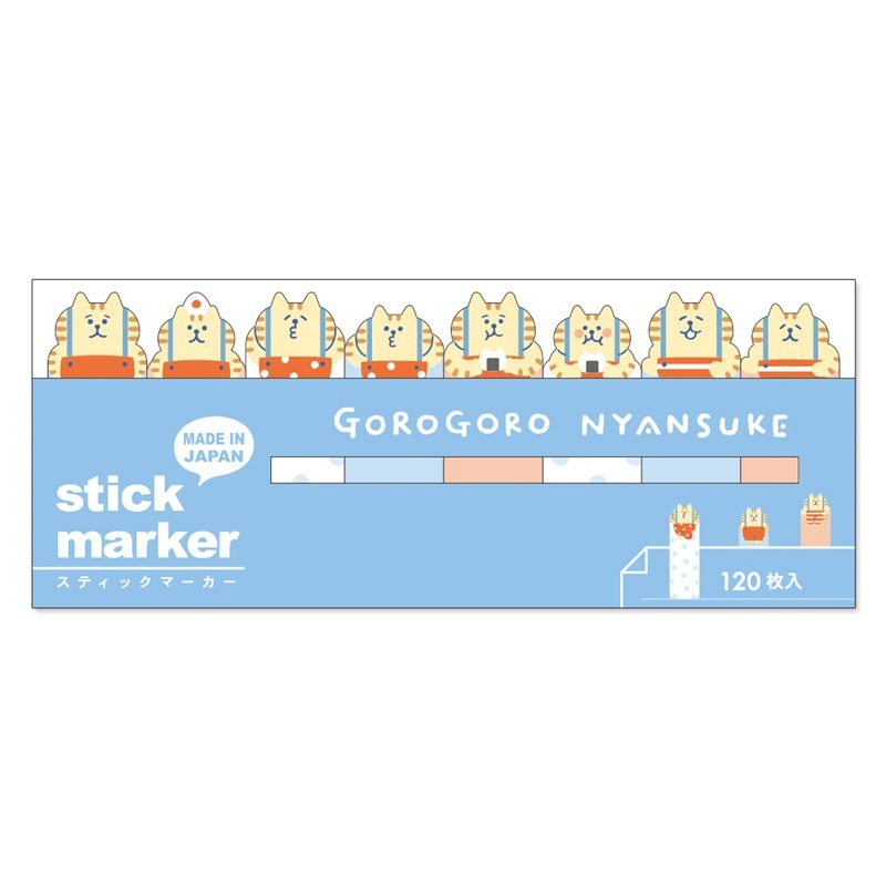 喵之助 120枚索引標籤便利貼 memo｜日本 Mind Wave