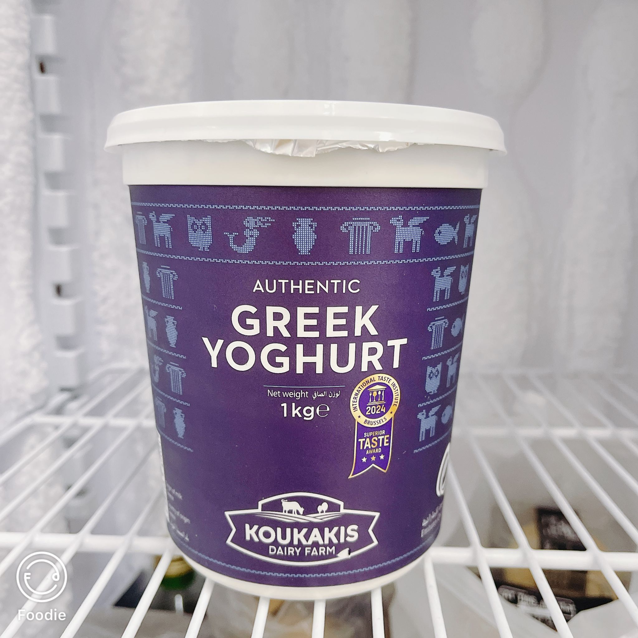 [現貨] 希臘乳酪 KOUKAKIS 牛奶 10% FAT 1kg (BBD 26/5)