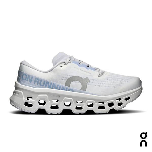 ON 昂跑 Cloudmonster 3 3WG10030664 女 慢跑鞋 跑鞋 路跑 白 冰霜灰