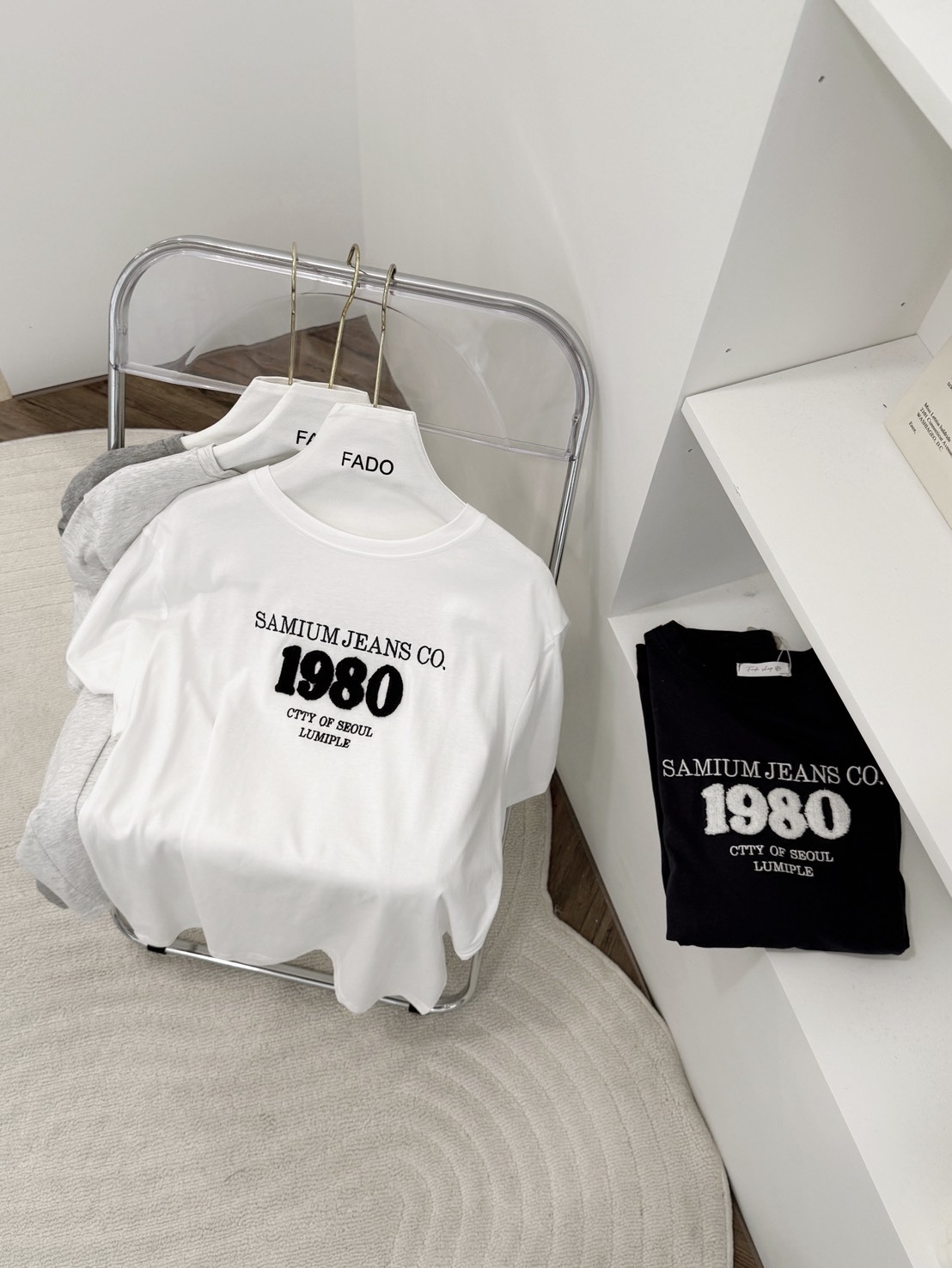 法朵Fado shop｜刺繡1980圓領T 0215008 四色