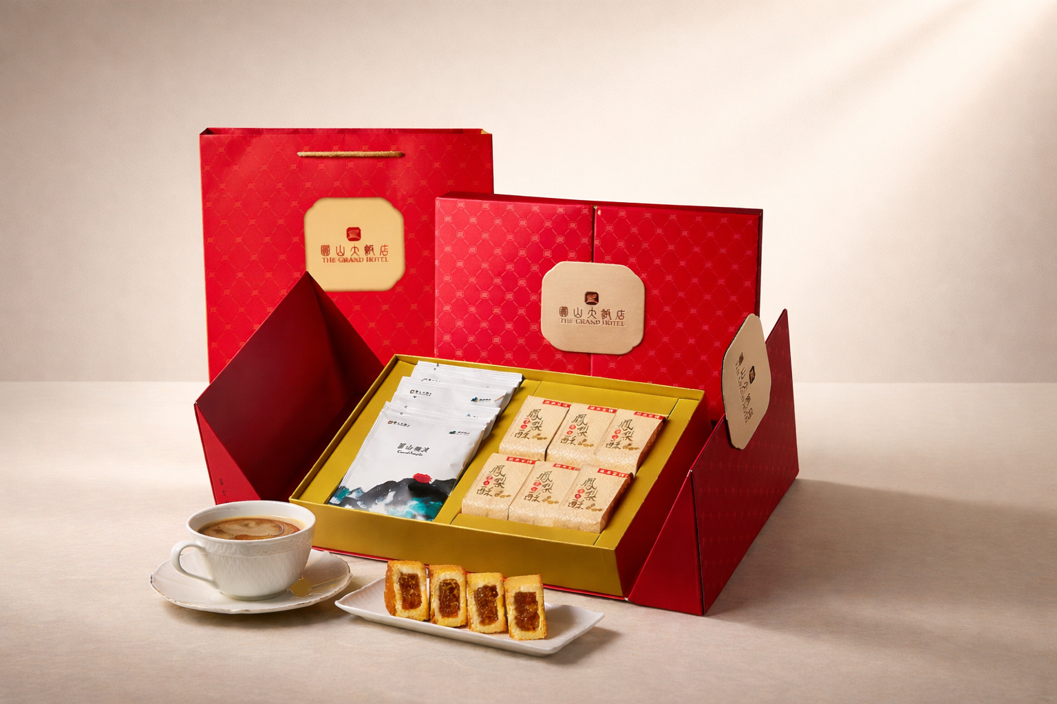 圓山慶開工★輕鬆入手系列~鳳梨酥咖啡禮盒8折來囉！