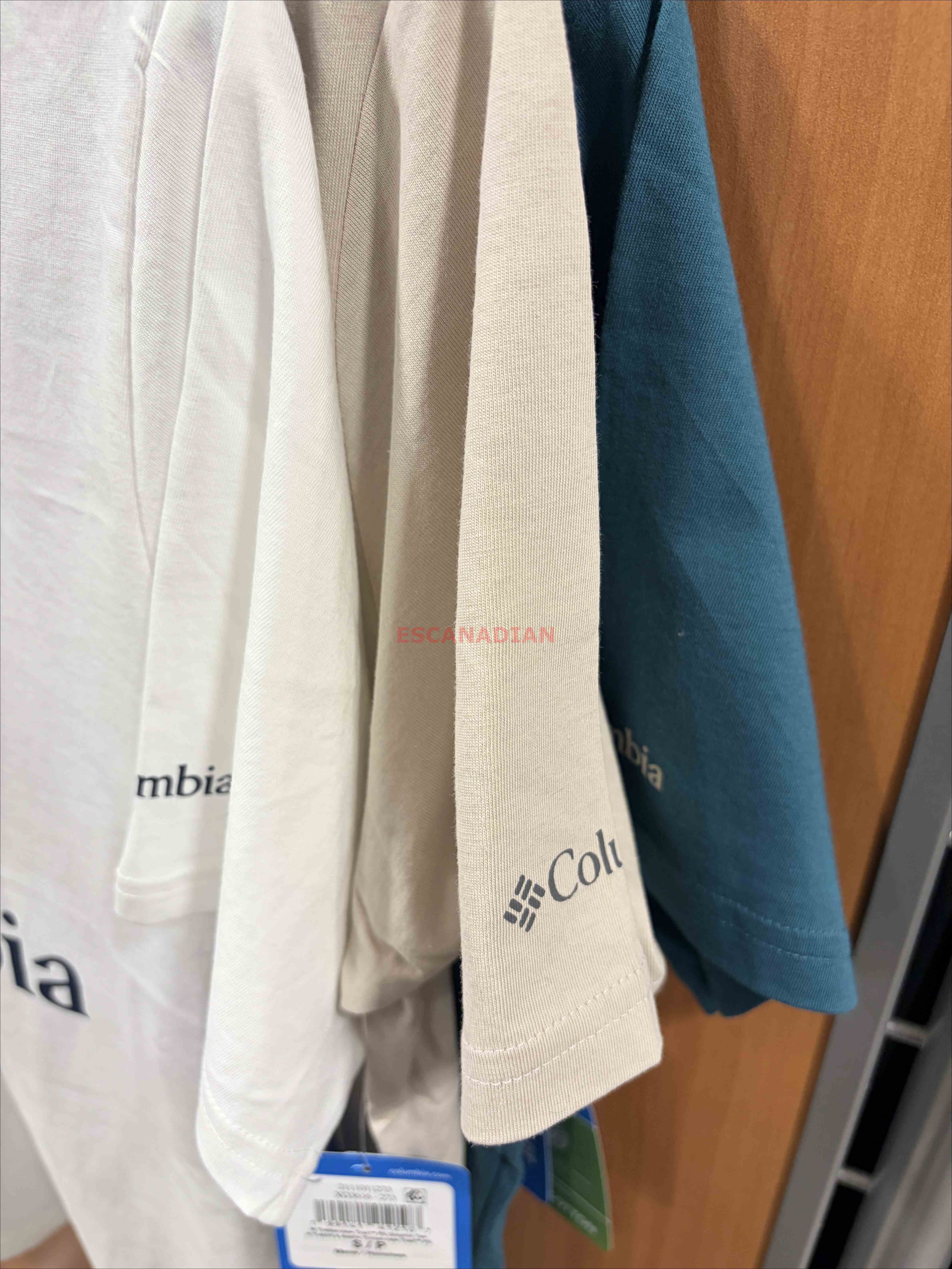 【限時】Columbia  男大人 有機棉 經典LOGO圖案  短TEE (3色)
