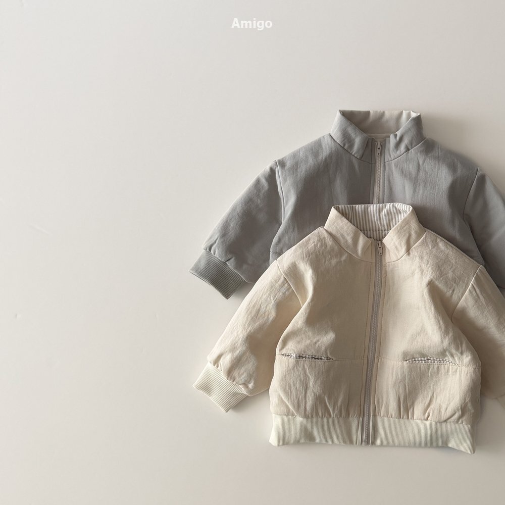 韓國🇰🇷Amigo 斜紋夾克(XS-XL)