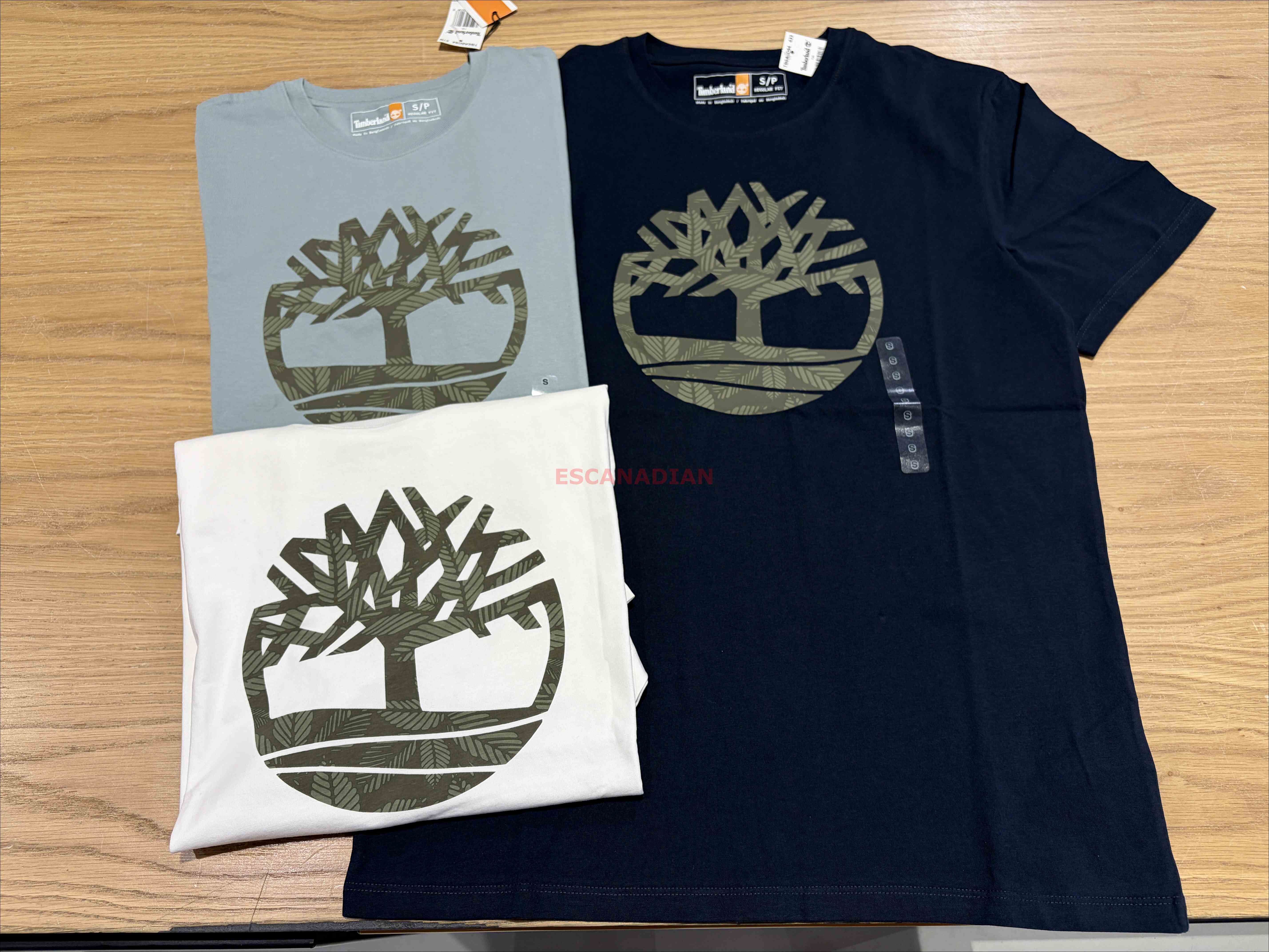 Timberland 大人 迷彩大樹  短TEE (3色)