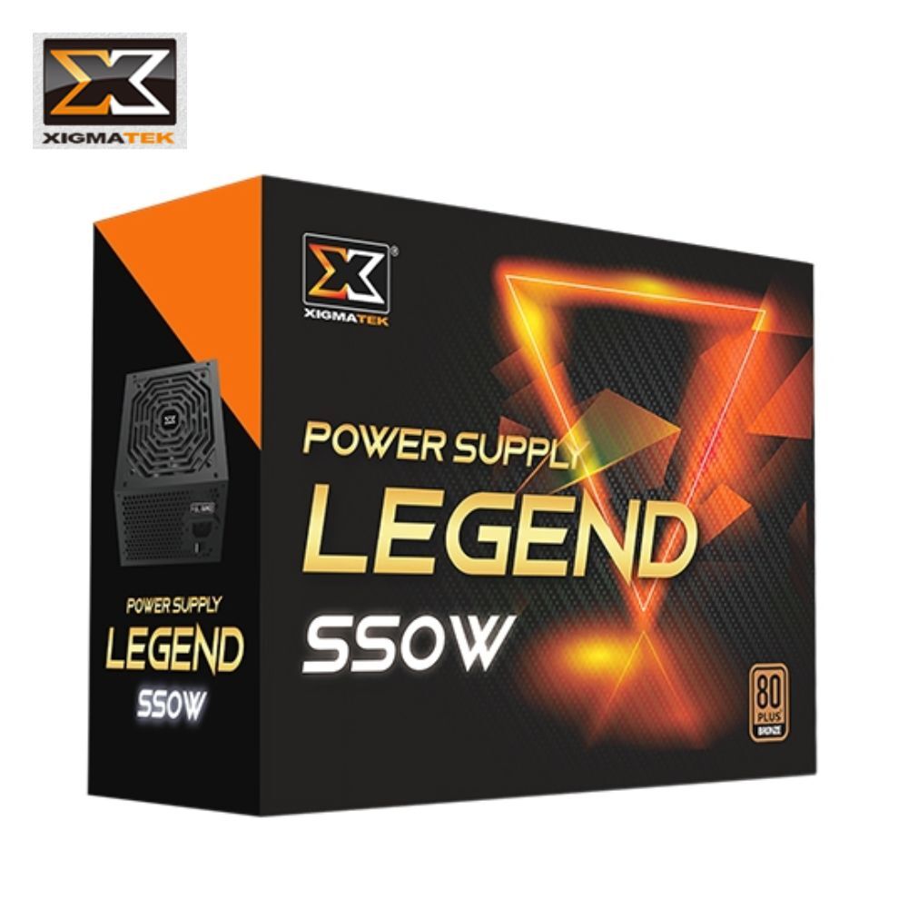 XIGMATEK 富鈞 Legend 550W EN49639 (80+/銅牌/電源供應器/5年保) 電源供應器