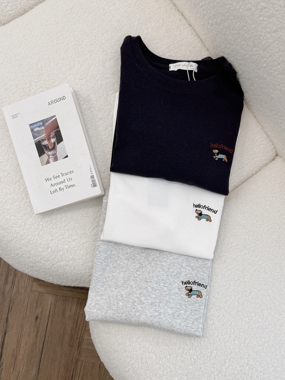 法朵Fado shop｜臘腸狗刺繡圓領T 0215050 四色