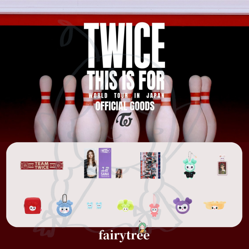 TWICE ' THIS IS FOR ' IN JAPAN 國立競技場 世界巡迴演唱會 官方周邊 賣場二