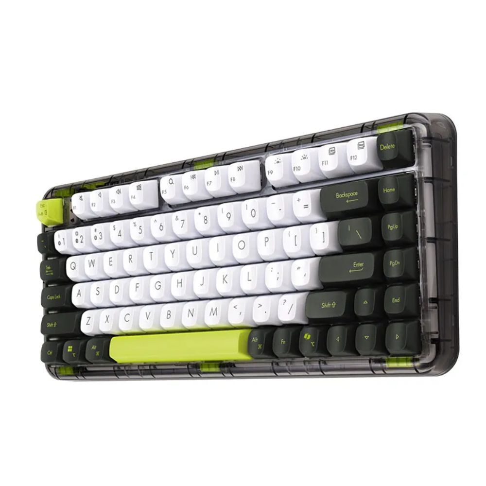 華碩 ASUS KD201 Jelly75 藍芽無線機械鍵盤 (曠野橙/電流綠)