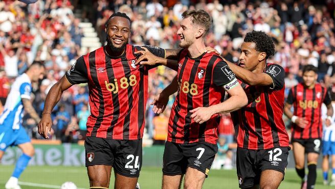 2025 Bournemouth Home Shirt with Nameset (雙號碼)