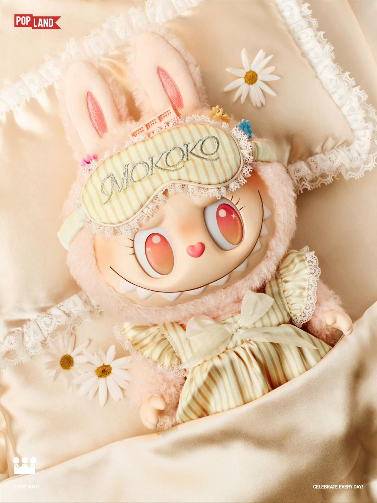 Mokoko Wake Up Series- Vinyl Plush Doll