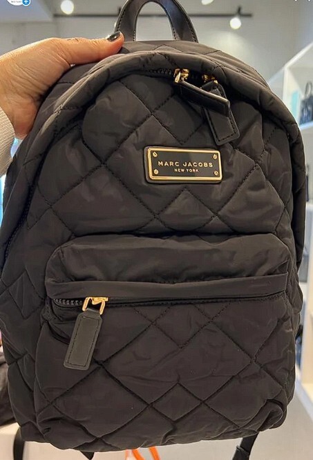 [17/3截] Marc Jacobs Diamond Quilt Backpack 菱格尼龍背包 (此為預訂商品，如同一訂單中有其他現貨商品，現貨商品會安排先行寄出。)