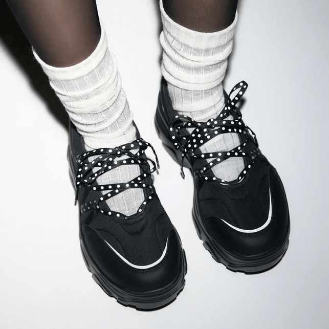 OTZ｜[:DOT EDITION] Lomita Platform Ballerina Shoes