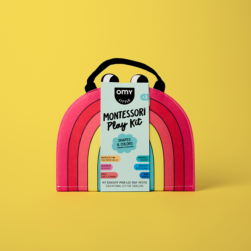 OMY 蒙特梭利遊戲書-形狀和顏色