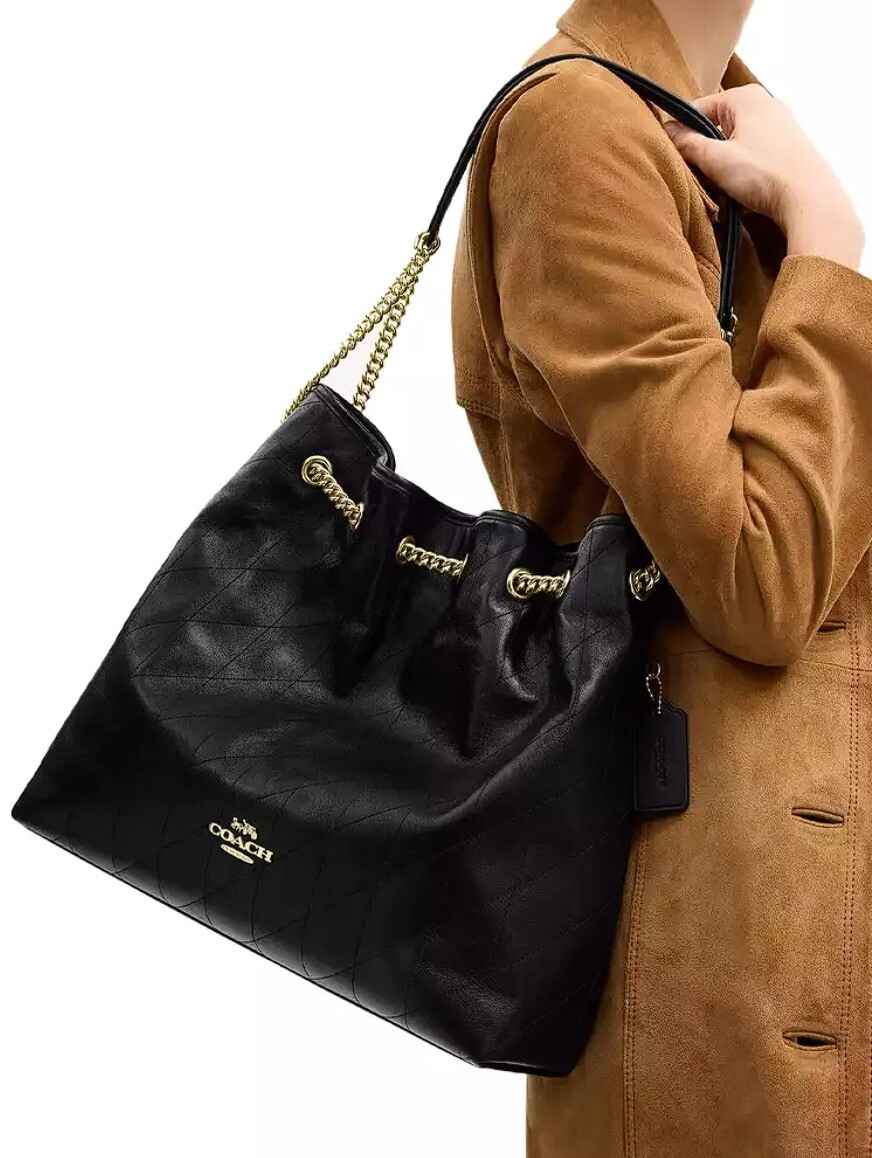[17/3截] Coach Evelyn Shoulder Bag 美國Outlet最新款 (此為預訂商品，如同一訂單中有其他現貨商品，現貨商品會安排先行寄出。)
