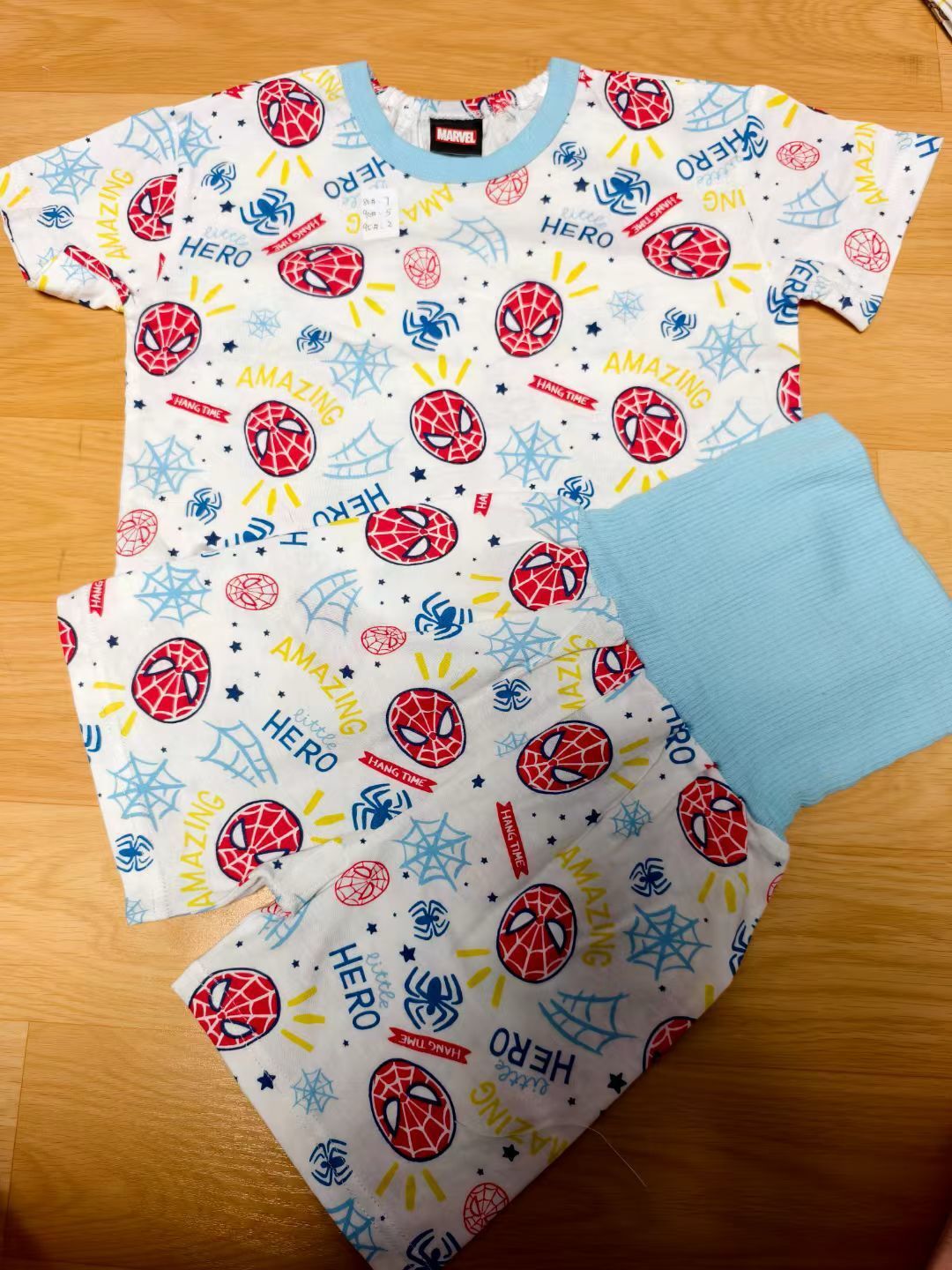 原單 蜘蛛俠包肚家居服