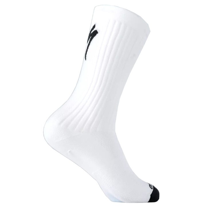 【SPECIALIZED】單車襪 HYDROGEN AERO TALL WHT  男款