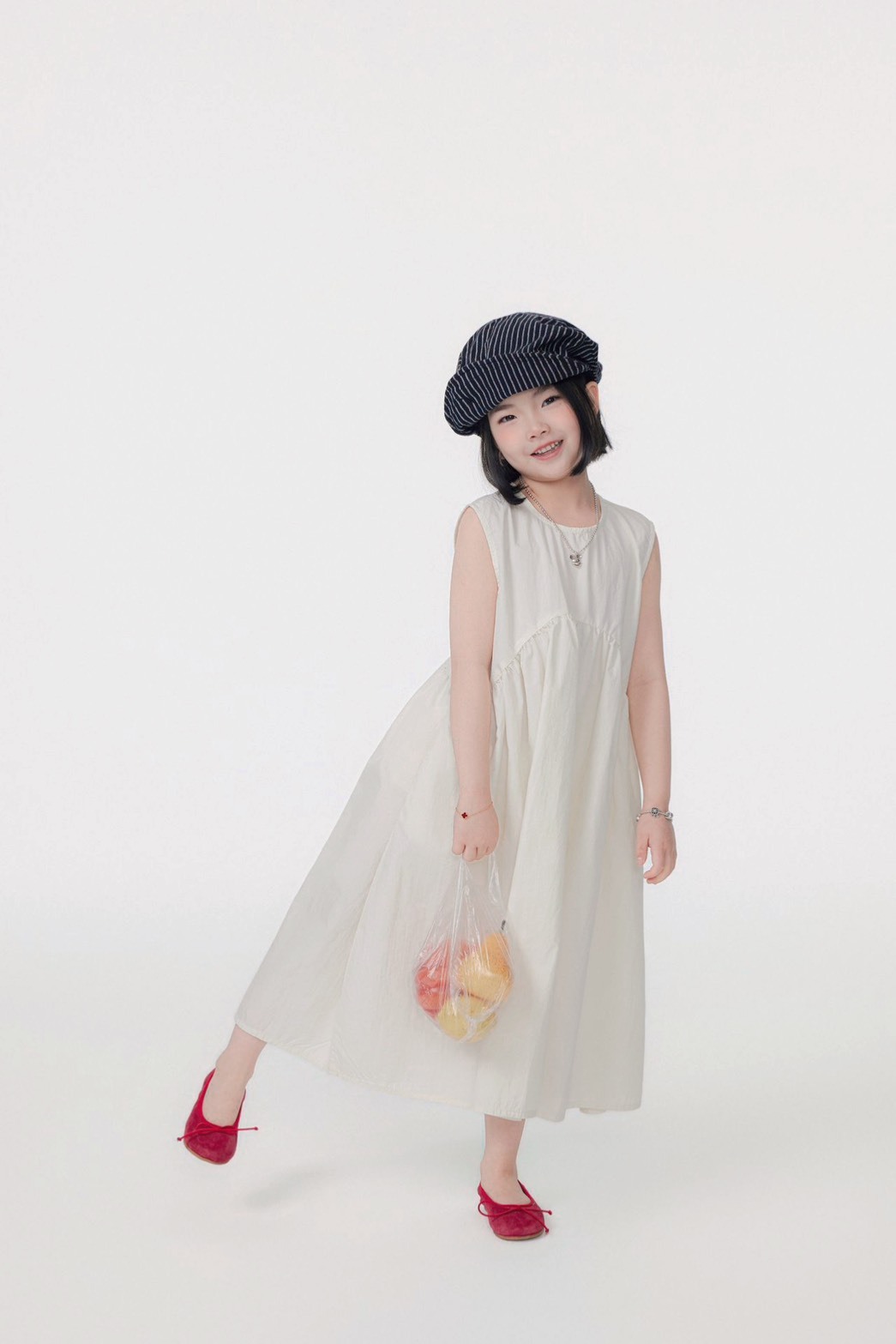 素面簡約背心洋裝|大人