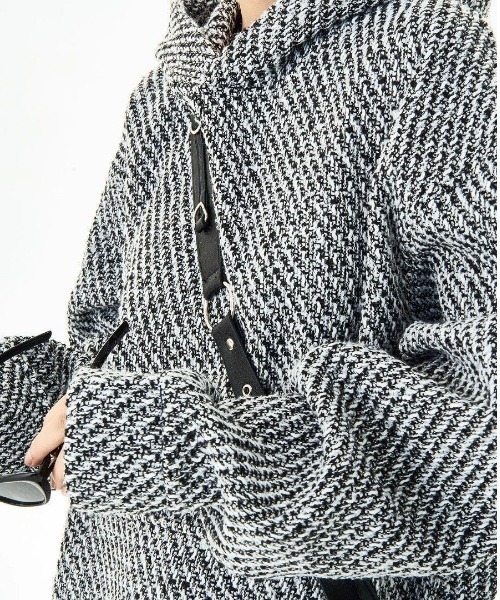 【預購】J0306602 FreeZone  男女款粗呢連帽衫