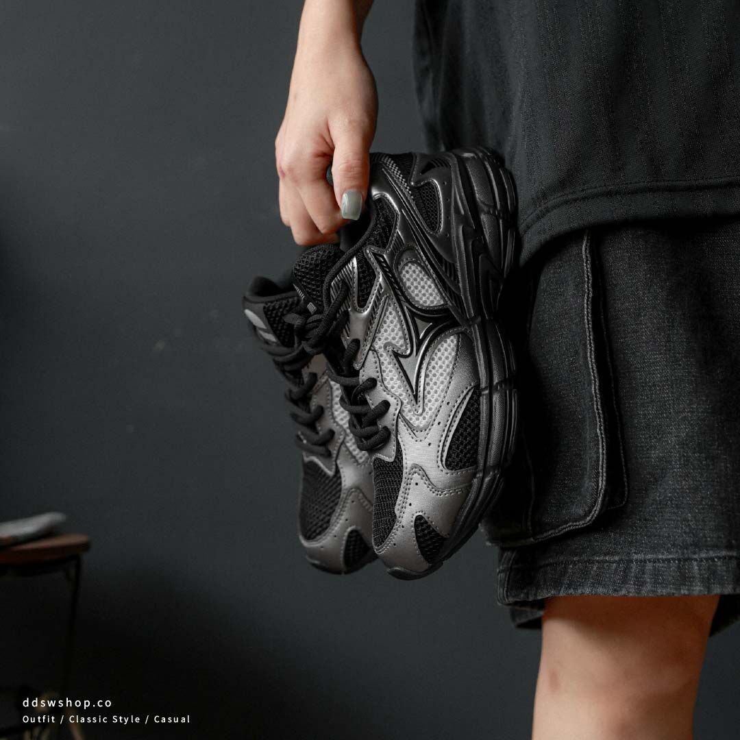 "代購" MIZUNO 美津濃 SPEED 2K 黑銀色 復古 慢跑鞋 D1GH252908