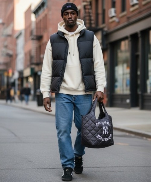 【預購】J0306603 MLB 迷你絎縫手提包 MQUZ (2款)