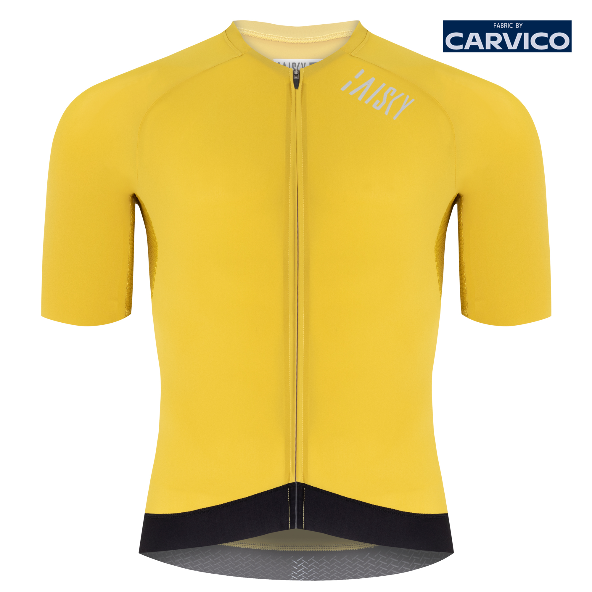 男款空力短車衣 精煉 黃